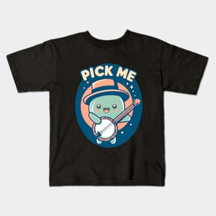 Banjo Pick Me Kids T-Shirt